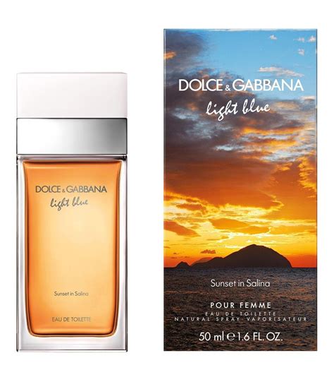 dolce gabbana light blue sunset